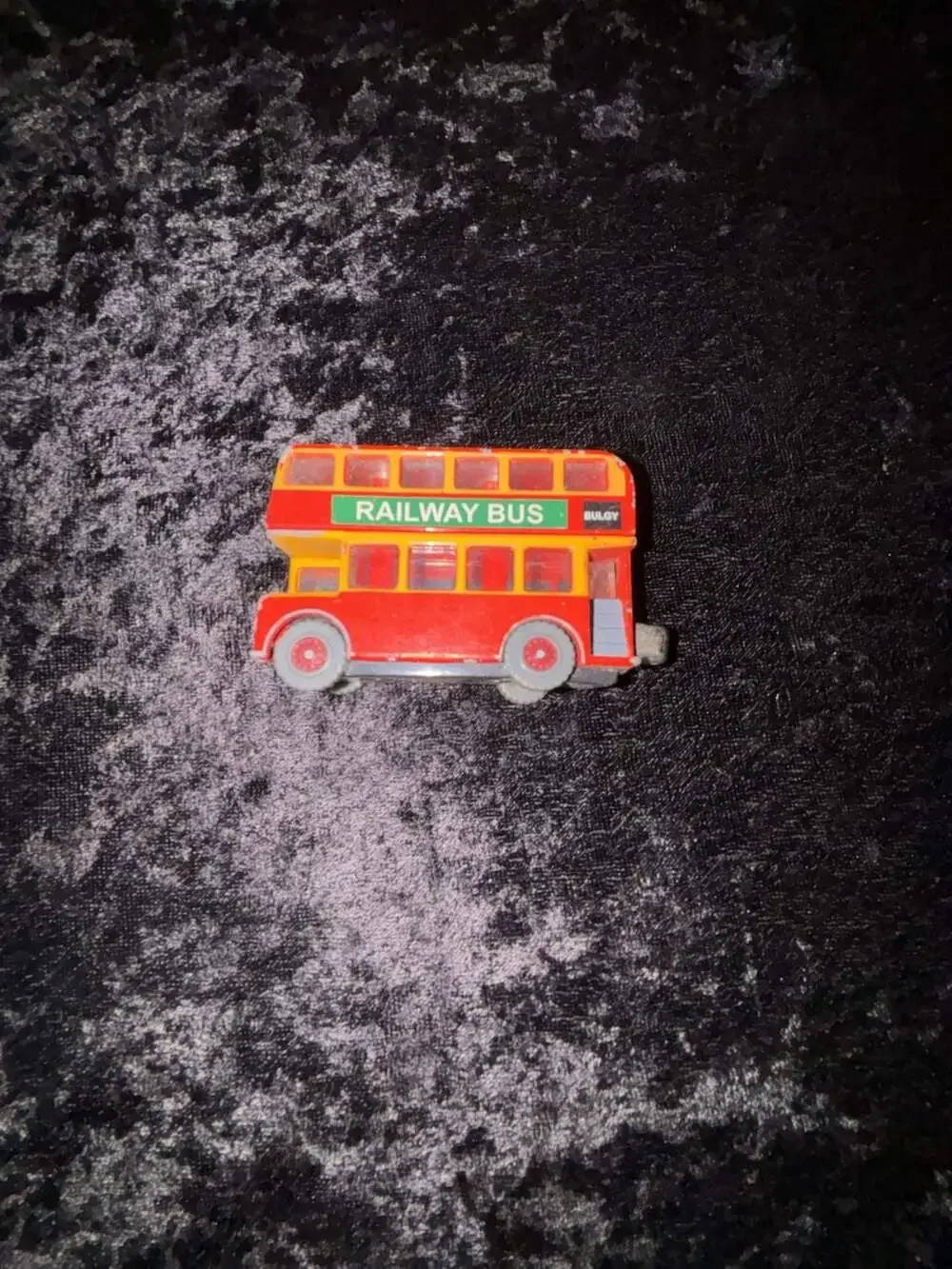 Thomas & Friends Take-Along Bulgy Double Decker Bus Diecast